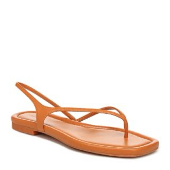 Vince Deanna strappy orange Elegant Sandals women’s 8.5 leather
